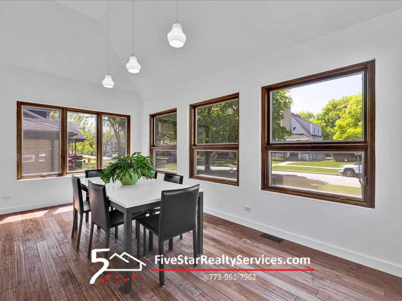5 Bed 5 1/2 Bath  |  7439 W Lunt  |   Edison Park