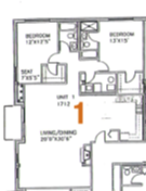 2 Bed 2 Bath  |  8255 Skokie Blvd #501  |  Skokie