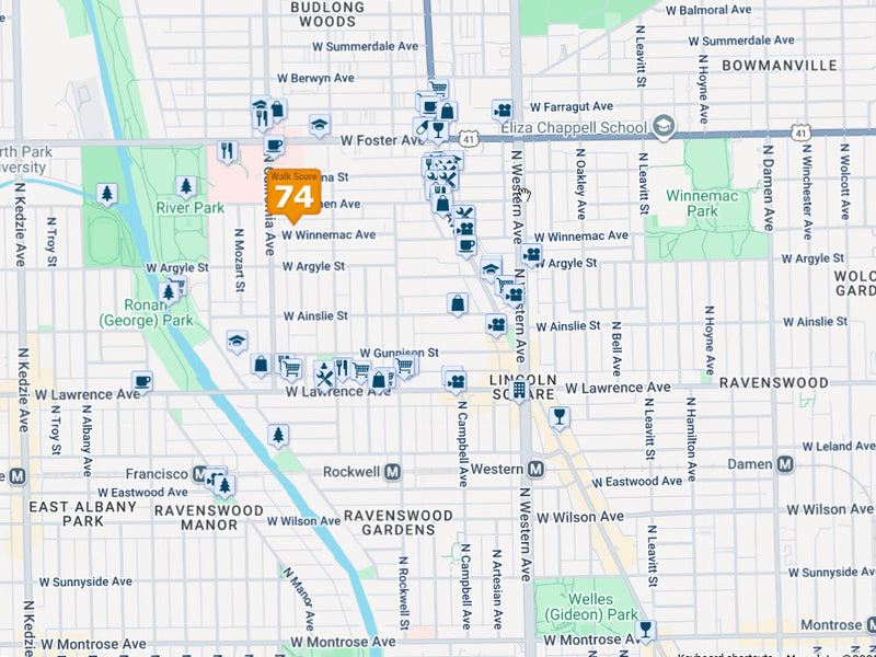 1 Bed 1 Bath  |  2738-GDN W Winnemac  |  Lincoln Square