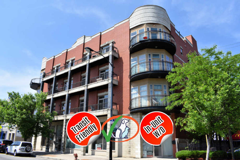 2 Bed 2 Bath  |  4518 N Kedzie #3F  |  Albany Park
